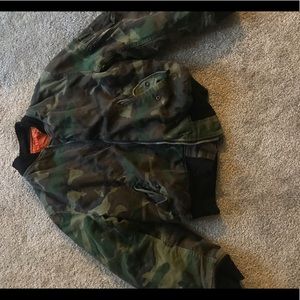Camo winter jacket